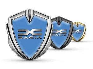 Dacia 3D Emblem Abzeichen Renn Design Glänzend 3D